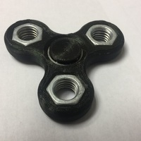 Small The Big Fatty - fidget spinner with nuts 3D Printing 144847