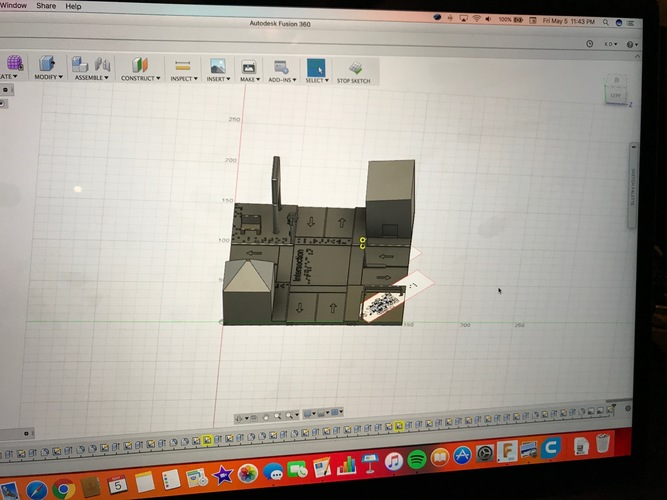 Model of an intersection for the blind 3D Print 144862