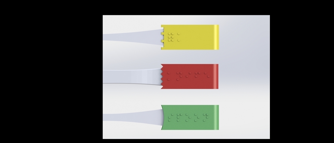 Flatware Identifier in Braille 3D Print 144885