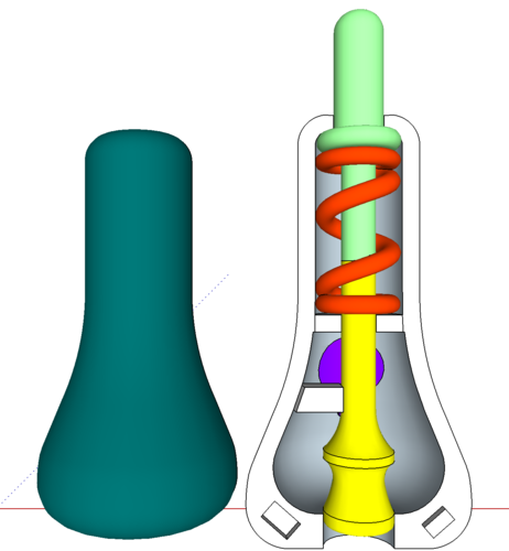 Spice Holder and Measurer For The Visually Impared 3D Print 144890