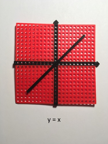 Graphing Tool (Coordinate Plane with Functions)  3D Print 144958