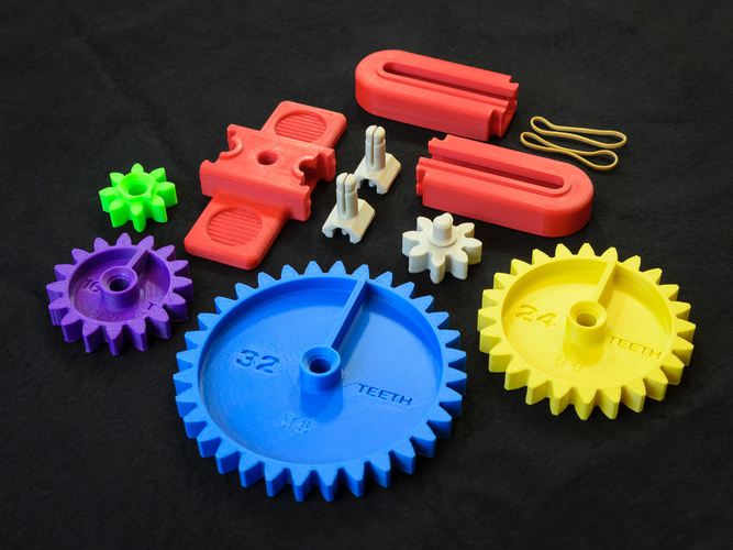 Math Gear(s)-Enhanced 3D Print 145094