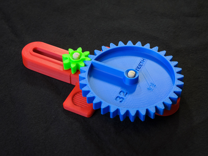 Math Gear(s)-Enhanced 3D Print 145096