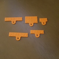 Braille Light Switch Identifiers  - Thumbnail 1