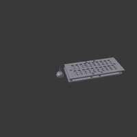 braille writting tool key chain/bracelet - Thumbnail 1
