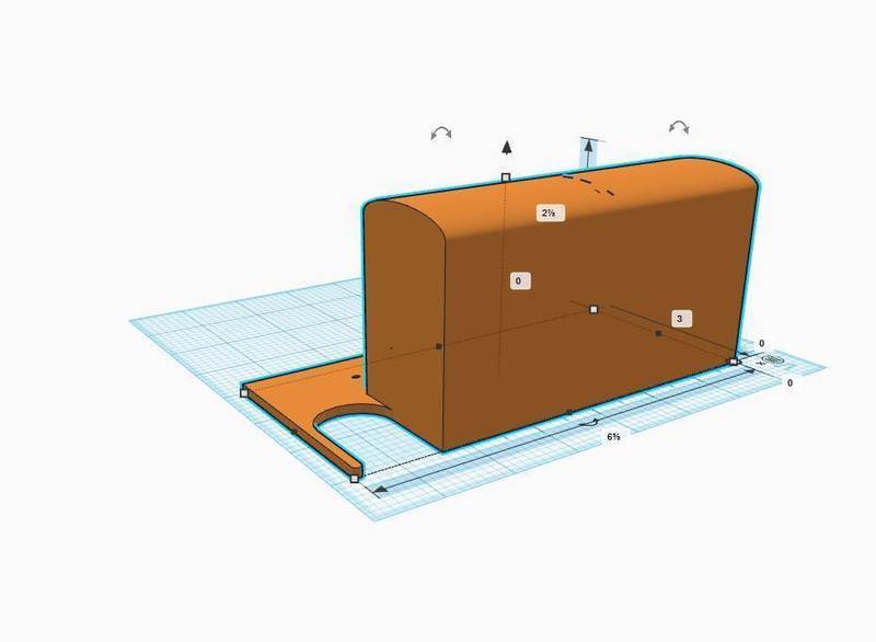 Tabletop Cubby with Cane Holder