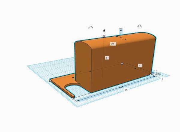 Tabletop Cubby with Cane Holder