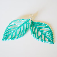  leaves earrings - Thumbnail 4