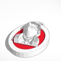 man cameo pendant - Thumbnail 2