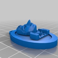 man cameo pendant - Thumbnail 3