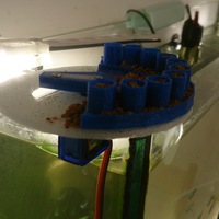 Small AUTOMATIC FEEDER FOR AQUARIUM CONTROLLED BY ARDUINO #ROBOTKJR 3D Printing 145279