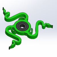 Small Razer Fidget 3D Printing 145280