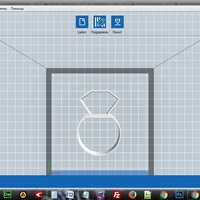 A ring with a diamond cookie cutter for professional  - Thumbnail 3