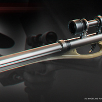 Small LL-30 blaster pistol 3D Printing 145336