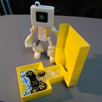 Royal Game of Ur with Print-in-place hinged board - Thumbnail 2