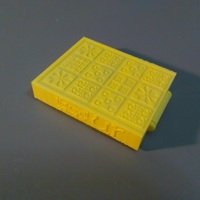Royal Game of Ur with Print-in-place hinged board - Thumbnail 3