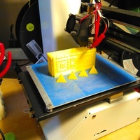 Royal Game of Ur with Print-in-place hinged board - Thumbnail 4
