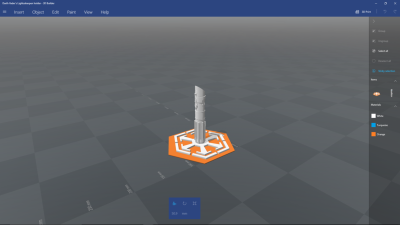 Darth Vader Pen Holder