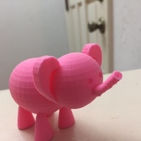 Small Elephant 3D Printing 145421