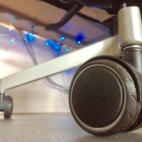 Office Chair Rubber Tires - Thumbnail 2