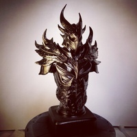 Elder Scrolls Skyrim Daedric Armor Bust - Thumbnail 1