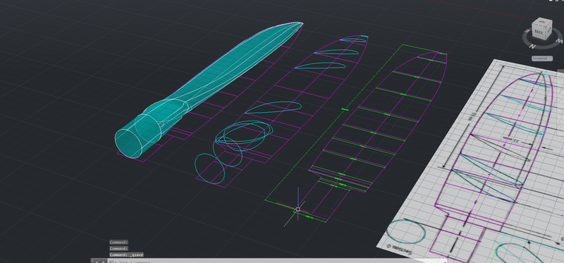 Spitfire Propeller 1:4 scaled model