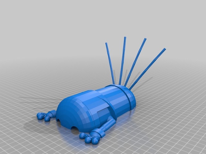 Minion with hair 1  3D Print 14562