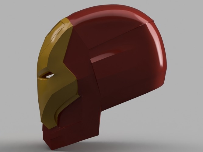 Iron Man Mark 46 Helmet (Captain America Civil War) 3D Print 145688