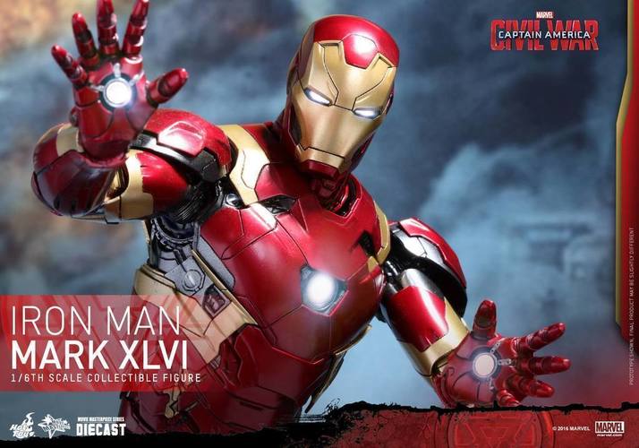 Iron Man Mark 46 Helmet (Captain America Civil War) 3D Print 145692
