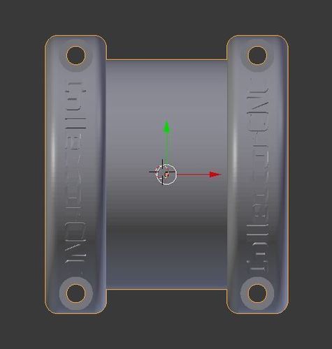 1" Strap Guide for 1-5/8" Tube 3D Print 145699