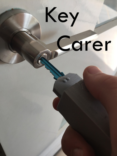 Key Carer 3D Print 145786