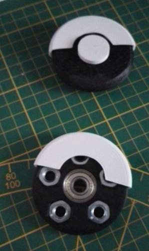 fidget spinner Pokeball 3D Print 145863