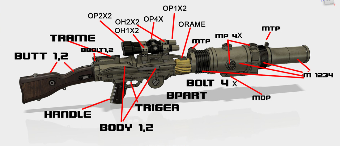 T-21B heavy blaster 3D Print 145933