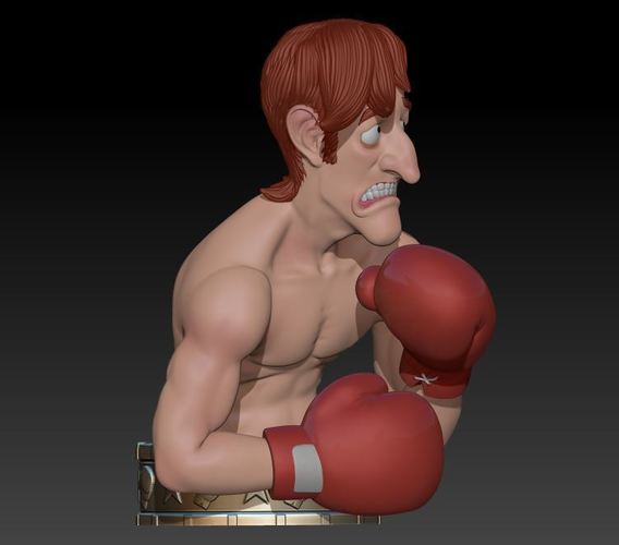Glass Joe  "Punch Out" 3D Print 145975