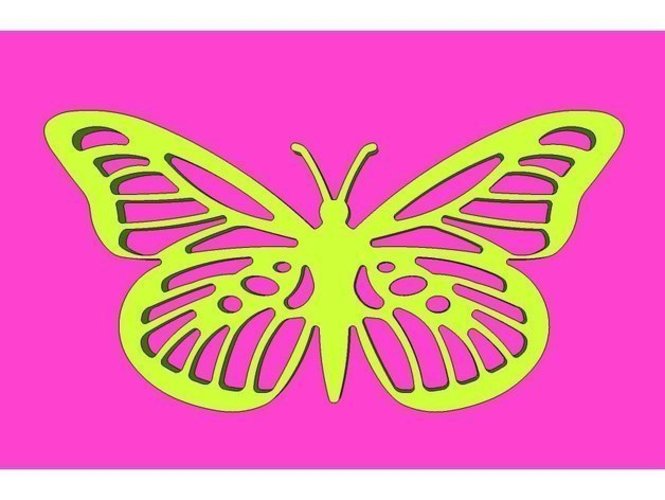 Butterfly 3D Print 145985