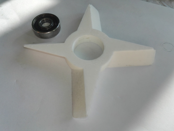 Fidget Shuriken Spinner 3D Print 146027