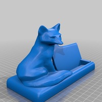 mr fox says business card holder - Thumbnail 2