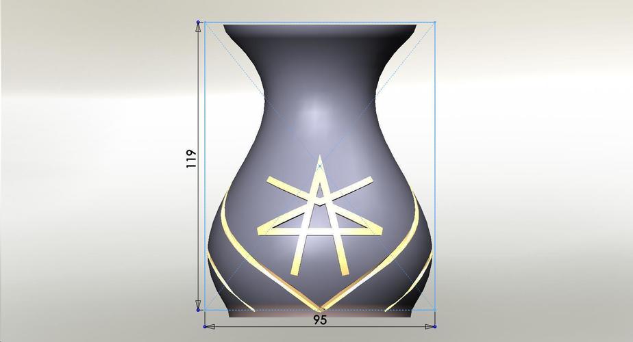 Vase #320 3D Print 146080