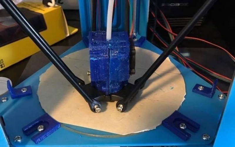 Small shell for stock hotend after converting to bowden extruder