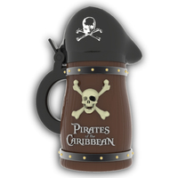 Pirates of the Caribbean Beer Stein - The Bubba Style - Thumbnail 2