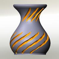 Small Vase #321 3D Printing 146095