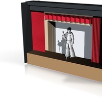 Small elvis theater  3D Printing 14616