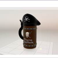 Pirates of the Caribbean Beer Stein - The Straight Style - Thumbnail 11