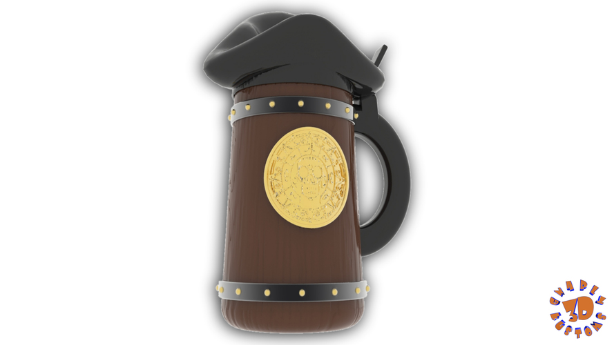 Pirates of the Caribbean Beer Steins Package Deal 3D Print 146197
