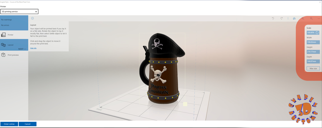 Pirates of the Caribbean Beer Steins Package Deal 3D Print 146207