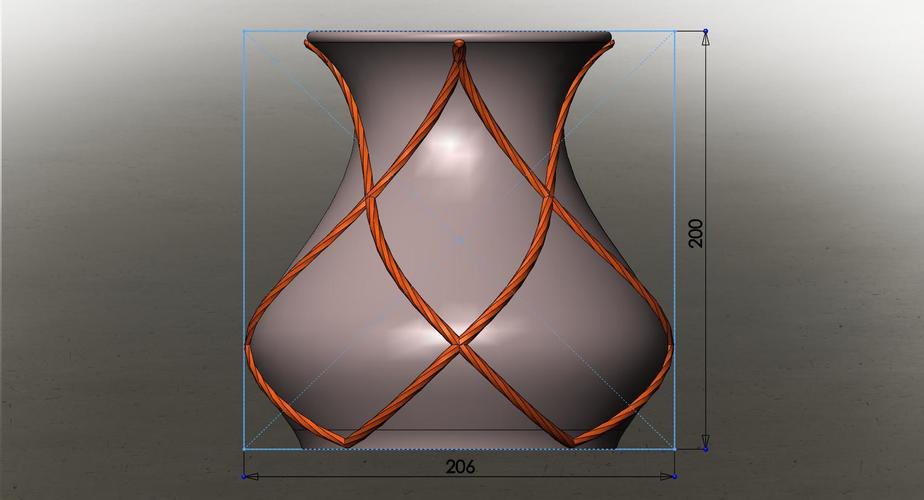 Vase #322 3D Print 146246