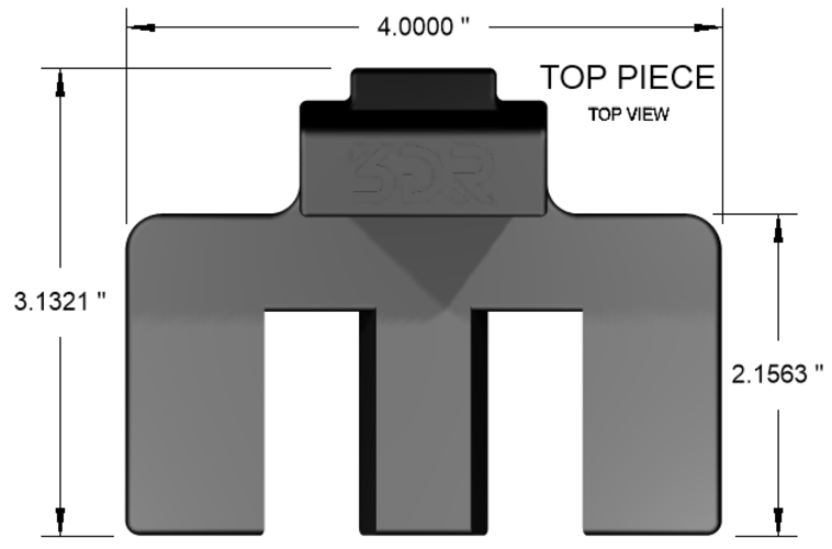 3DR Solo Device Mount Adapter 3D Print 146296