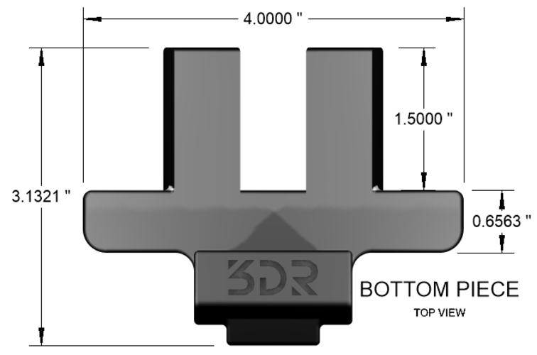3DR Solo Device Mount Adapter 3D Print 146300
