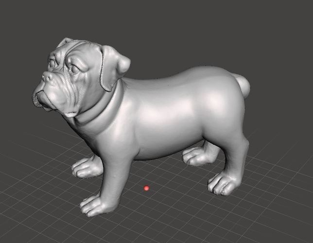 Dog scan Chien 3D Print 146361