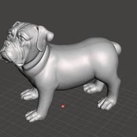 Small Dog scan Chien 3D Printing 146361
